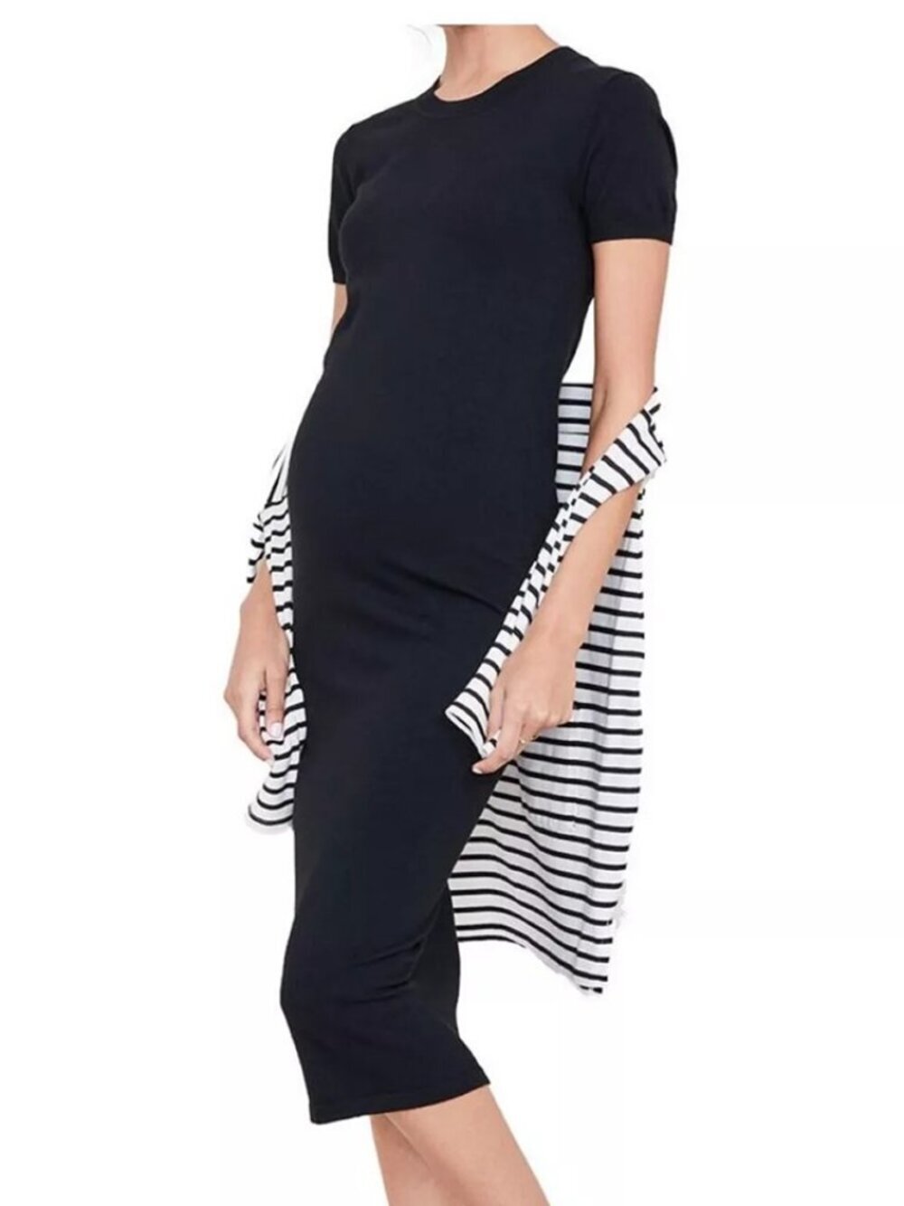 NEW HATCH CollectionThe Maternity Softsculpt Knit Eliza Dress Size 2